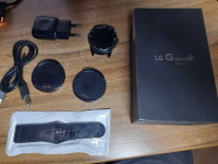 LG Watch R + 2 punjača + 1 remen - JEFTINO