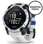 Pametni sat GARMIN Instinct 3 Solar Whitestone Bolt Blue LIMITED EDITI