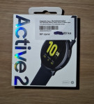 Samsung galaxy Watch Active 2, crni aluminij + maskica Ringke