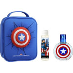 Marvel Captain America Eau De Toilette Spray 100ml Set 3 Artikel