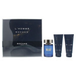 Rochas L'homme De Rochas Eau De Toilette sprej 100 ml Set 3 komada