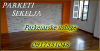 Parketarski radovi ili  usluge "ŠEKELJA"