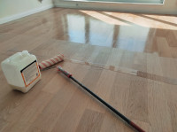 Parketar, postava laminata, brušenje i lakiranje, laminat, postava