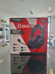 HyperX Cloud III gaming slušalice, Novo, R1 račun!