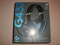 Logitech G432 Gaming-Headset, 7.1 Surround Sound, DTS