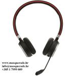 JABRA Evolve 65 on-ear Premium bežične Slušalice crne NOVO RAČ. R1 PDV