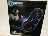 Slušalice + mikrofon Gaming - Genius HS-G560 - NOVO, NEOTVORENO !!!