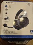 Slušalice RAZER Kaira Hyperspeed, za PS5, bežične, bijele