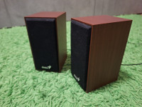 Zvučnici GENIUS 2x3W, USB, 3.5mm, drveni