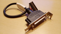 1 slot Printing adapter/line za Lenovo PC 25-pin to 25 parallel port