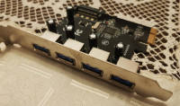 Adapter USB 3.0x4 (PCI Express 1)
