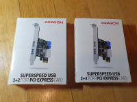 Axagon superspeed usb port (pci-e)