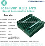 ICERIVER Ks0 PRO 200TH - (Special Commemorative Edition) NOVO