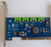 PCI adapter s 4 SATA porta