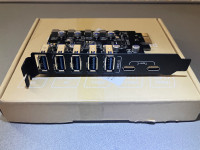 PCIe USB 3.x kartica s 5 x USB-A + 2 x USB-C priključka