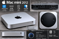 Apple Mac mini Late 2012 – i5 2.5 GHz / 8 GB RAM / 1TB HDD
