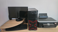 Računalo (amd 3.0x3, 128 gb ssd, 320 gb hdd, 3gb ram, radeon hd4800)