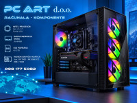 NOVO GAMING PC, Intel i5 10400, RAM, SSD, RX 7600 8GB - Račun / R1