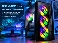 GAMING PC , Intel i5 7400 , RAM, SSD, RX 570 4GB - Račun/ R1/ Jamstvo