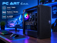 GAMING PC, Intel i5 9400F, RAM, SSD, RX 580 8GB, Windows 11 -Račun/ R1