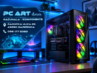 GAMING PC, Intel i7 8700K, 500GB SSD, 16GB RAM, RX 5700 XT 8GB
