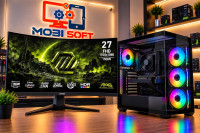 ✅ GAMING PC ✅ RYZEN 7 | 16GB RAM | RTX3050 | 27” MONITOR ZAKRIVLJENI
