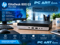 HP EliteDesk 800 G3 Mini 35W, i7 7700T , DDR4 RAM, SSD - Račun/ R1