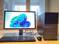 Komplet Dell Optiplex 7020, DELL P2214 monitor, miš i tipkovnica