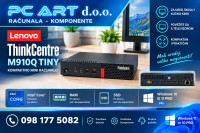 Lenovo ThinkCentre M910q Tiny, i5 7400T, DDR4 RAM, SSD - Račun/ R1