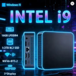 Mini PC Intel Core i9, 16Gb,1Tb, Wi-Fi, BT, Windows 11, 2 x HDMI