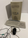 Retro kompjuter Amd athlon 2000 sa Windowsima 98,tipkovnica i mis