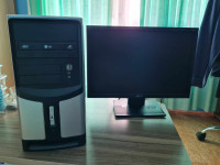 Stolno računalo, monitor, tipkovnica i miš