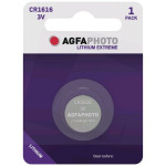Agfa Baterija litijska, CR1616, 3V, dugmasta, blister 1 kom. - CR1616
