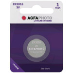 Agfa Baterija litijska, CR2016, 3V, dugmasta, blister 1 kom. - CR2016