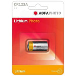 Agfa Baterija litijumska CR123A, 3V, blister 1 komad - CR123A B1 7481