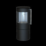 Kaminska peć Thermia Xena Mini - crni, bez kamena