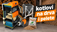 Kombinirani kotlovi na drva i pelete Sigma DUAL 35 kW - Prilika !