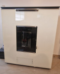 SENKO - Peć na pelete P12 SLIM GLASS DESIGN WATER+AIR MODERN 13 kW