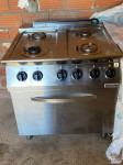 Bartscher MFG 7340 Plinski štednjak s električnom pećnicom