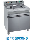 FRITEZA elekt. 2 x 14 litara, 2 x 9kW, 400V, NOVO,AKCIJA