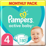 Pampers active baby 4 mjesecno pakiranje