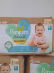 Pampers harmonie pelene vel.1 NOVO+ gratis vlazne