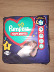 Pampers night pants br. 4 NOVO