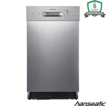 Perilica posuđa Hanseatic, 45 cm, INOX, jamstvo (Zrinko Tehno)