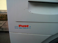 Fust perilica rublja-dijelovi