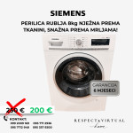 PERILICA RUBLJA SIEMENS  8kg