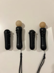 PlayStation Move 2 motion kontrolera + 2 navigation kontrolera