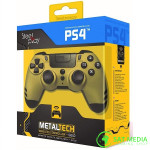 PS4 Controller Steelplay – Metaltech bežični (Gold) novo, račun