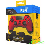 PS4 Controller Steelplay – Metaltech bežični (Ruby Red) novo, račun