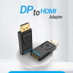 Adapter Display Port muški na HDMI ženski Vention ,novo u trg,račun